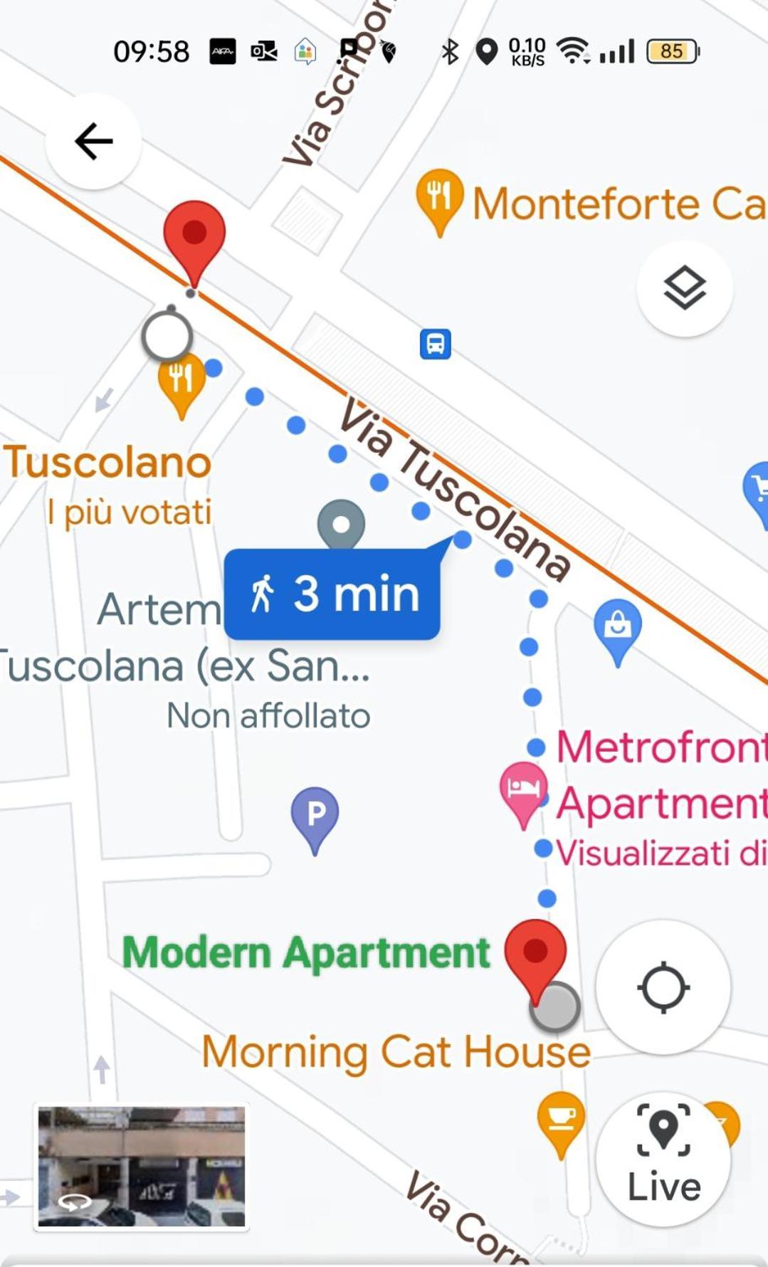 Metro A Modern Apartment Roma Ngoại thất bức ảnh